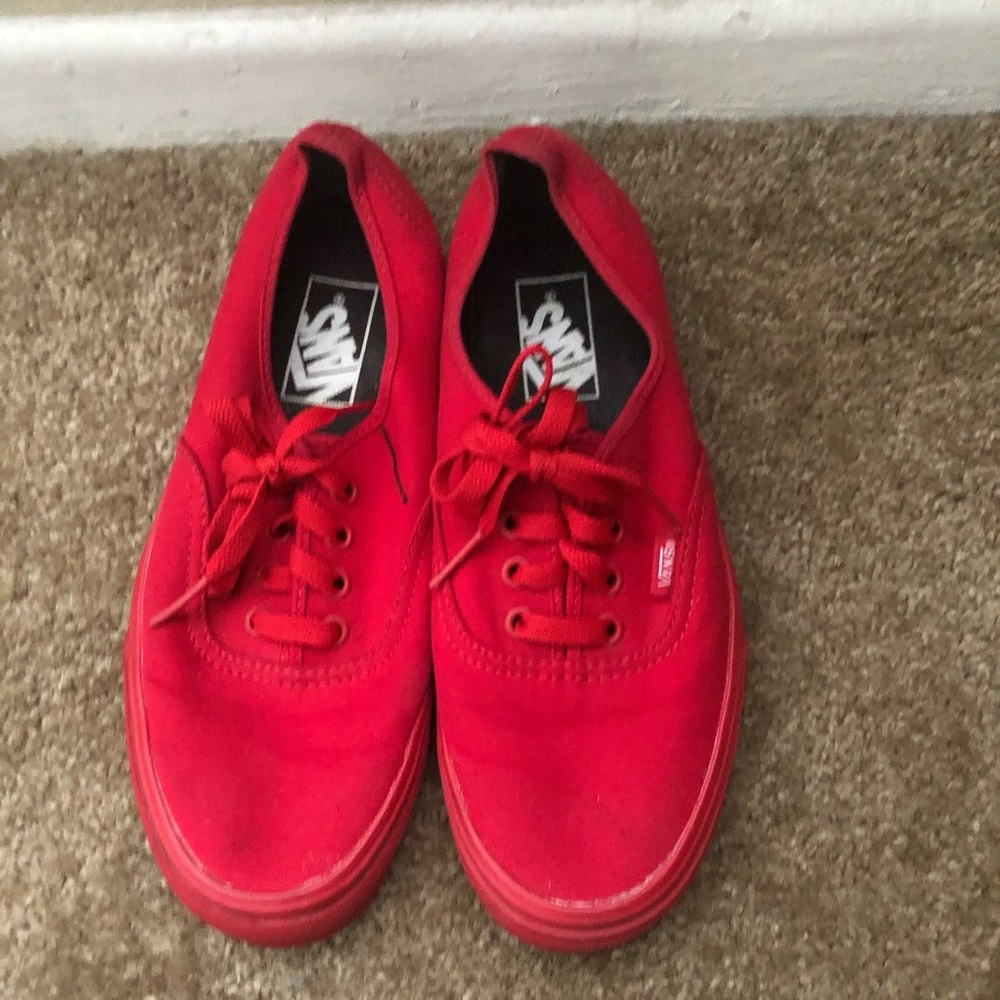 Red Vans